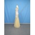 Яркое платье русалка из тюля с кристаллами и бисером